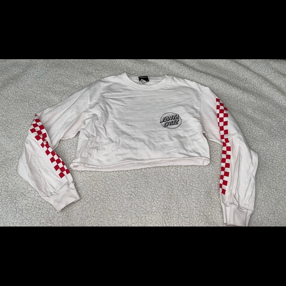 cropped santa cruz long sleeve